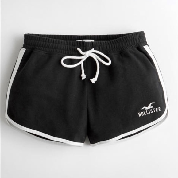 high waisted fleece shorts